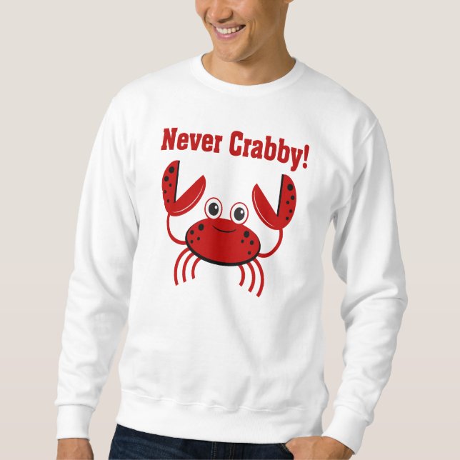 Sweatshirt Crabe drôle (Devant)