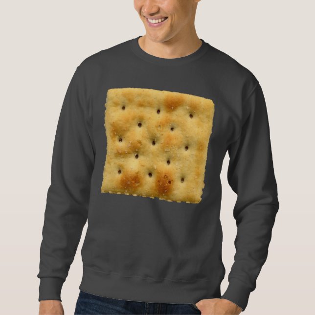 Sweatshirt Crackers à soude saltine (Devant)