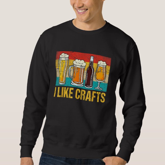 Sweatshirt Crafts Beer  Drinking Drinkers Men Women (Devant)