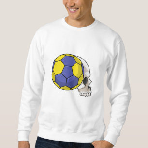 Sweatshirt Crâne avec Handball Sports