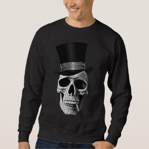 Sweatshirt Crâne de casquette supérieur