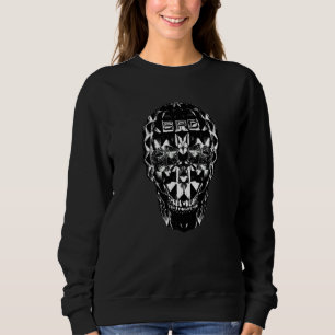 Sweatshirt Crâne de robot de science-fiction pour les fans de