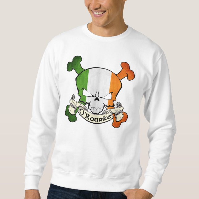 Sweatshirt Crâne d'Irlandais d'O'Rourke (Devant)