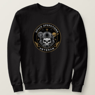 Sweatshirt Crâne Tactique Vétéran des Opérations Spatiales