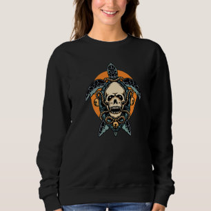 Sweatshirt Crâne Tortue de mer Ocean Beach Animal marin