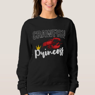 Sweatshirt Crawfish Princess Crustaceans Crayfish  1