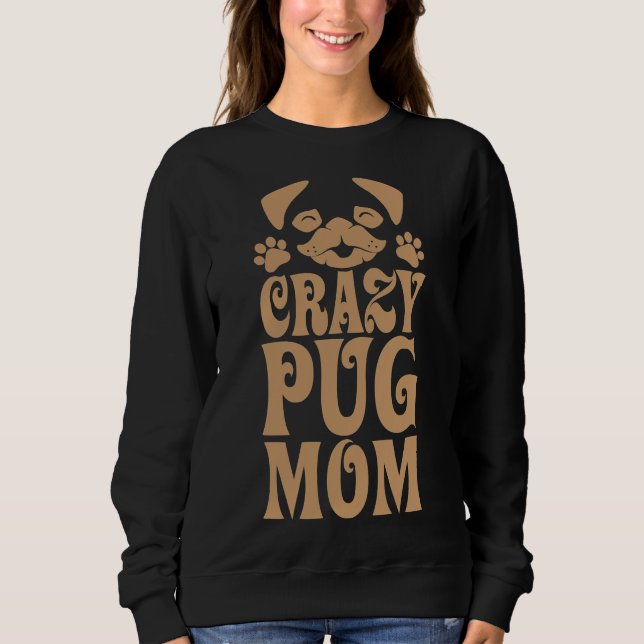 Sweatshirt Crazy Carlin Mom Classic T-Shirt 285 (Devant)