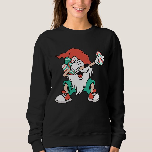Sweatshirt Crazy Gnome (Devant)