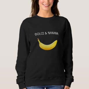 Sweatshirt Créateur cool Dolce Et Amoureux De Fruits Bananier