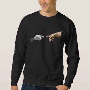 Sweatshirt Création d'Adam Bras Robotisé par Michel-Ange