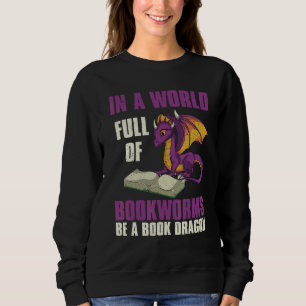 Sweatshirt Creature Mythique Cute Bookworm Livre Dragon Readi