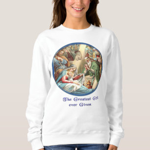 Sweatshirt Crèche de Noël