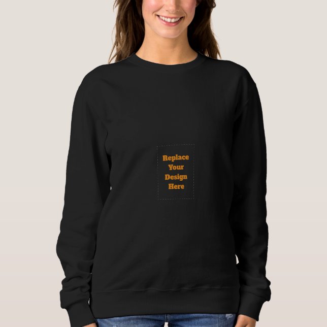 Sweatshirt Créez votre propre blanc  (Devant)