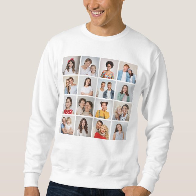 Sweatshirt Créez votre propre collection photo 16 (Devant)