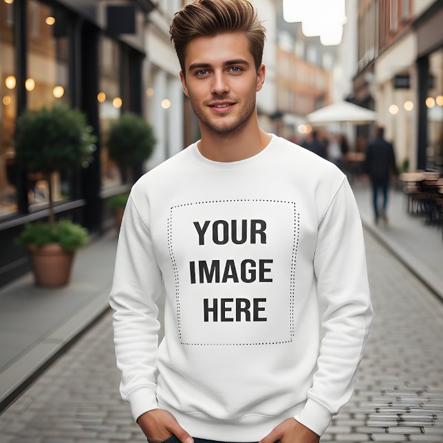 Sweatshirt Créez Votre Propre Photo (Créateur téléchargé)