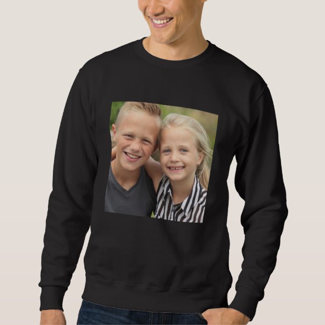 Sweatshirt Créez votre propre photo (Devant)