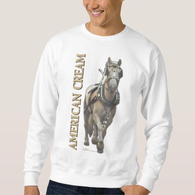 Sweatshirt Crème américaine (Devant)