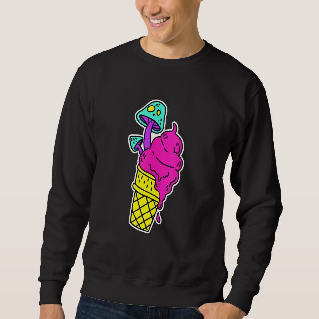 Sweatshirt Crème glacée (Devant)