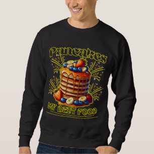 Sweatshirt crêpes ma meilleure nourriture