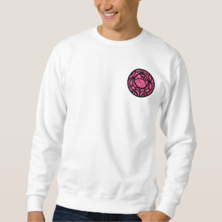 Sweatshirt Crête rose