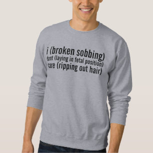 Sweatshirt cri