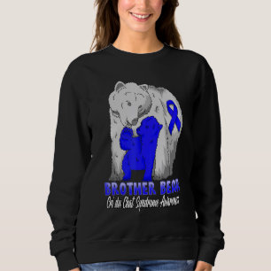 Sweatshirt Cri Du Syndrome Conversation Sensibilisation Frère