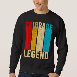 Sweatshirt Cribbage Legend Joueur Quinze Deux Quinze Quatre R