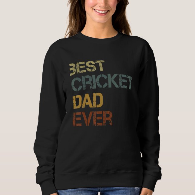 Sweatshirt Cricket papa Joueur Sport (Devant)