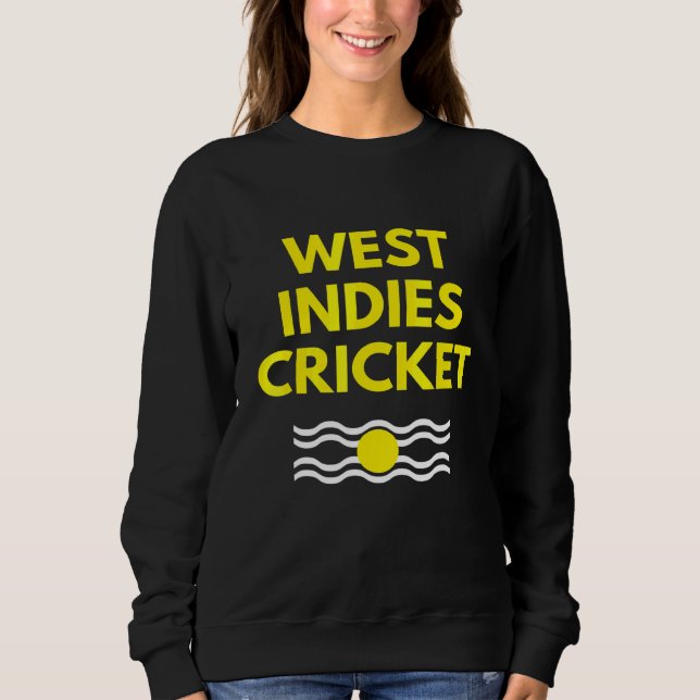 Sweatshirt Cricket West Indies Windies 1 (Devant)