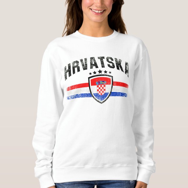 Sweatshirt Croatie (Devant)