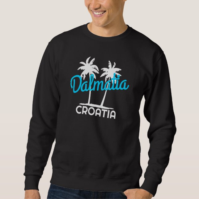 Sweatshirt Croatie Dalmatie (Devant)