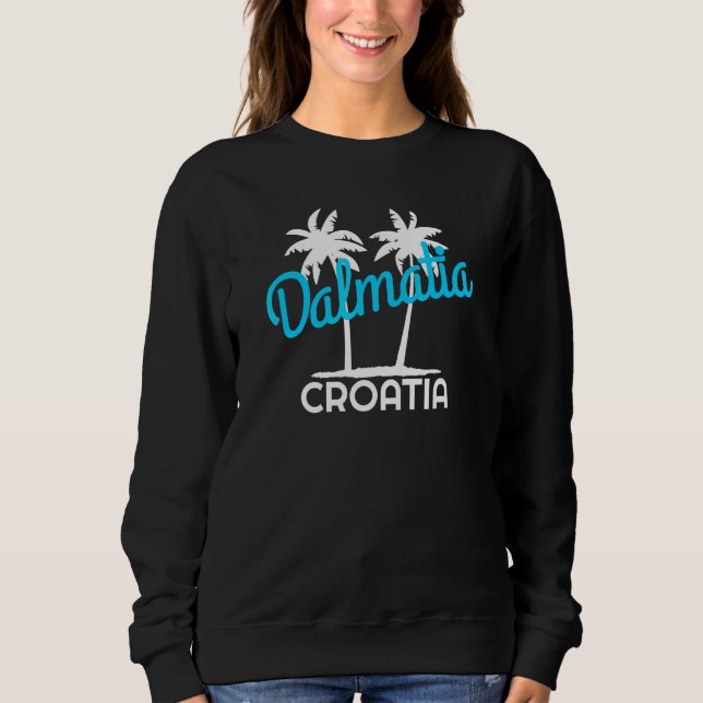 Sweatshirt Croatie Dalmatie (Devant)