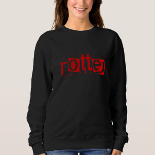 Sweatshirt Crochet de rotin Emo Goth Lourde Métal Streetwear