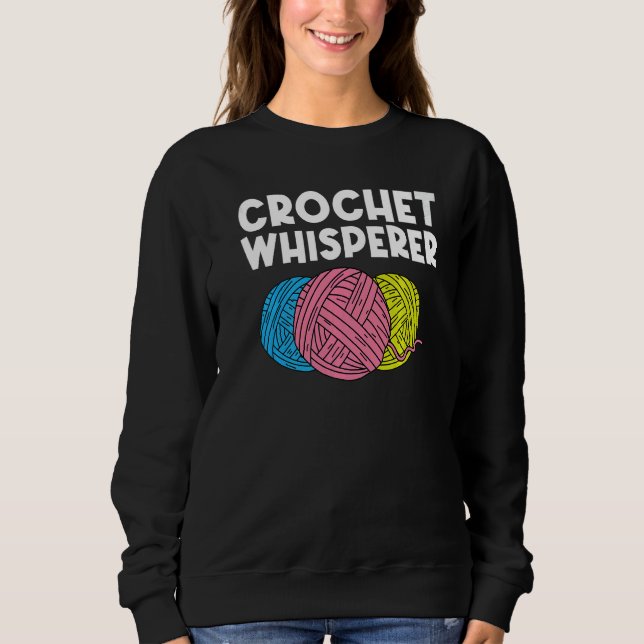 Sweatshirt Crocheting Knitting Quilting Sewing Women Girls  3 (Devant)
