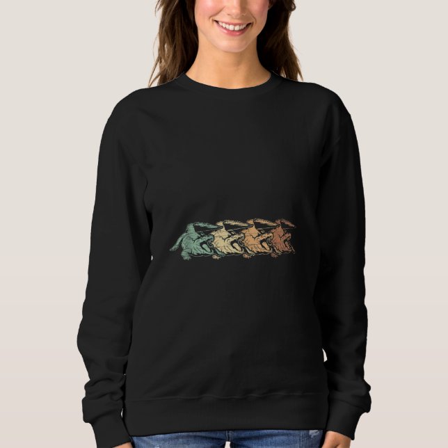 Sweatshirt Crocodile de Zoo Reptile (Devant)