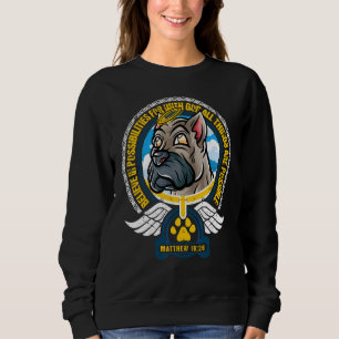 Sweatshirt Croire En Possibilités Dieu Chrétien Bible Canne