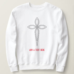 Sweatshirt croisé Jésus-Christ