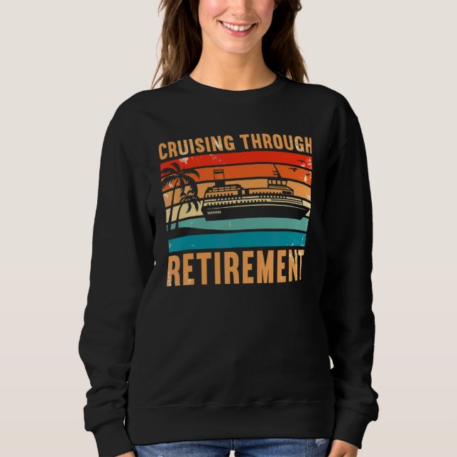 Sweatshirt Croisière à la retraite 5 (Devant)