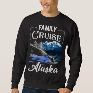 Sweatshirt Croisières familiales de l'Alaska Hommes Femmes et