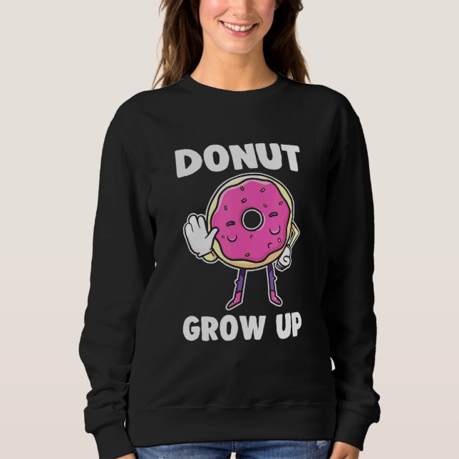 Sweatshirt Croissance de beigne Douget Adorable Vêtements de  (Devant)