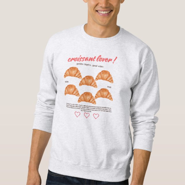 Sweatshirt croissant (Devant)