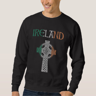 Sweatshirt Croix celtique d'Irlande