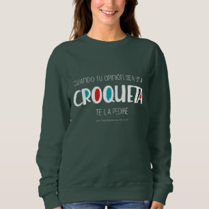 Sweatshirt Croqueta
