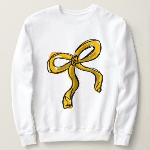 Sweatshirt Croquis en or jaune