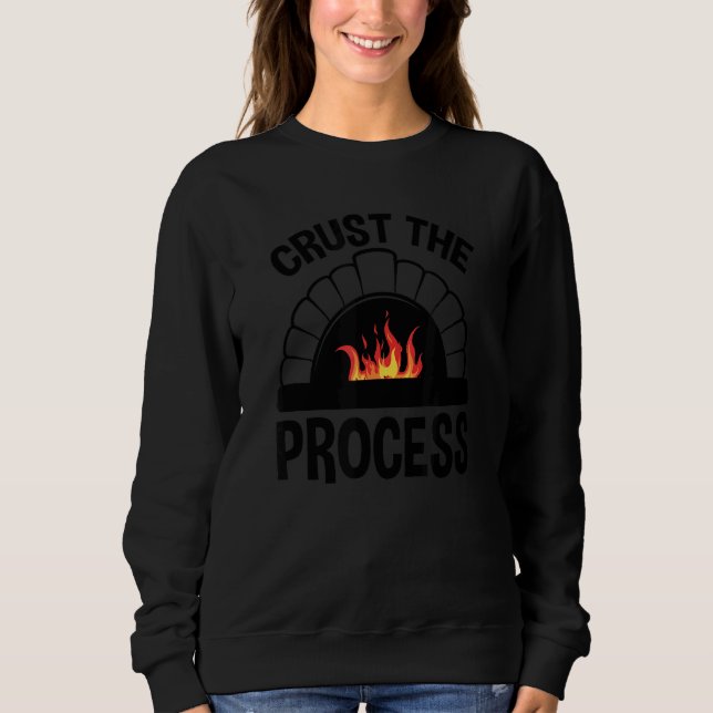 Sweatshirt Croûte Le Processus, Pizzaiolo Pizza (Devant)