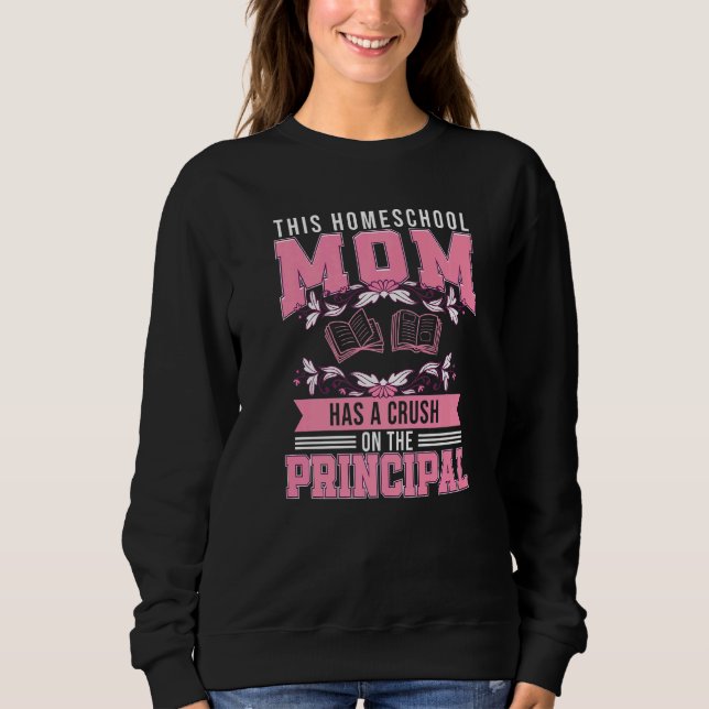 Sweatshirt Crush Sur La Mère Principale De L'École D'Accueil (Devant)