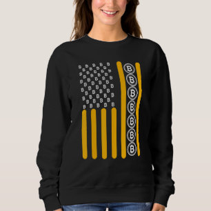 Sweatshirt Crypto Bitcoin Cryptomonnaie Blockchain Hodl Drape