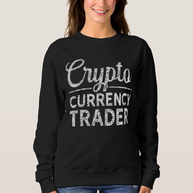 Sweatshirt Crypto Devise Trader Cryptodevise Blockchain C (Devant)