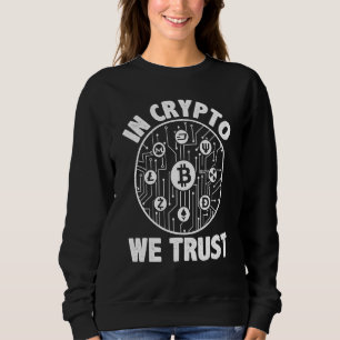 Sweatshirt Cryptomonnaie pour les hommes et les femmes en Cry