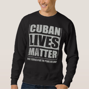 Sweatshirt Cubain Pernil Relleno Cuisine Cuisine Spécialité C